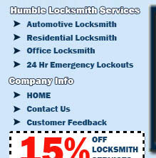 Affordable Locksmith Woodbranch Tx